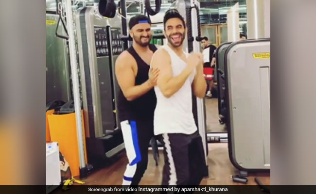 'Don't Be Shy Again' Challenge: Arjun Kapoor And Varun Dhawan Groove With Aparshakti Khurana