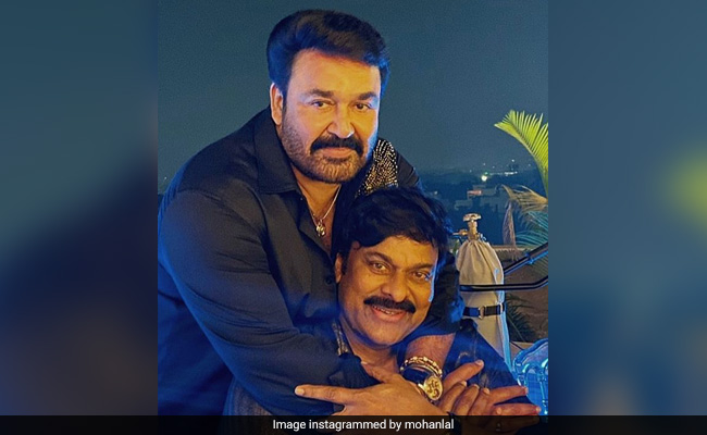 Mohanlal And Chiranjeevi's Pic From 'Class Of 80s' Reunion Party Is Breaking The Internet