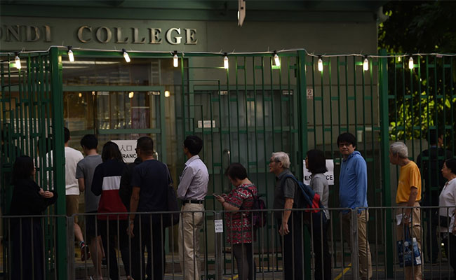 After Weeks Of Violence, Hong Kong Votes For District Elections