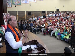"PM Modi's Chest Probably Measures 65 Inches": Rajnath Singh "PM Modi's Chest Probably Measures 65 Inches": Rajnath Singh