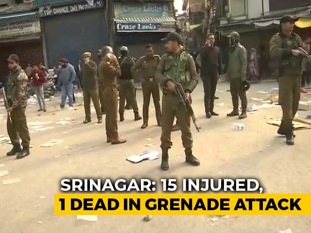 1 Dead, 15 Injured In Grenade Attack In Srinagar, Third In J&K In 2 Weeks