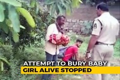 Two Arrested For Trying To Bury Baby Alive In Hyderabad Two Arrested For Trying To Bury Baby Alive In Hyderabad