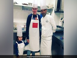 तैमूर अली खान बने शेफ, मम्मी करीना कपूर के लिए बनाई आइसक्रीम- देखें Cute Photos तैमूर अली खान बने शेफ, मम्मी करीना कपूर के लिए बनाई आइसक्रीम- देखें Cute Photos