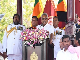 Gotabaya Rajapaksa Sworn In As Sri Lanka President At Buddhist Shrine Gotabaya Rajapaksa Sworn In As Sri Lanka President At Buddhist Shrine