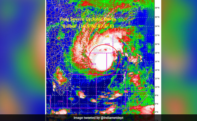 Cyclone Bulbul Intensifies, Odisha And Nearby Areas To Experience Rain