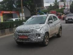 2020 Tata Nexon Facelift Spotted Testing In India