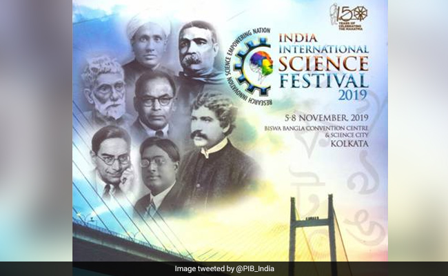 Army Tank At India International Science Festival (IISF) Drawing Visitors