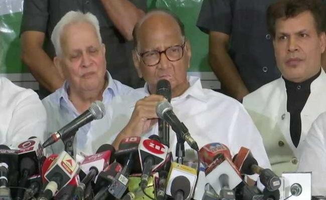 Maharashtra Election Results 2019: "Want To Ask Sanjay Raut How He Will Get 170": Sharad Pawar Snubs Sena