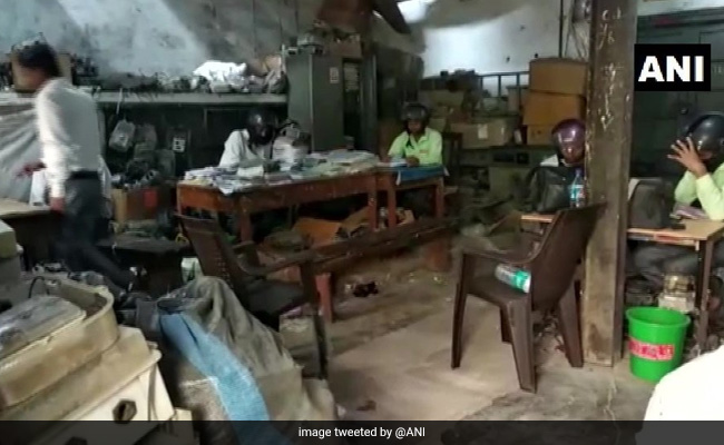 Why Employees Of This UP Government Office Wear Helmets To Work