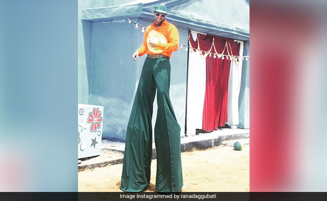 Nothing Much To See Here, Just A Pic Of 'Tall Happy' Rana Daggubati