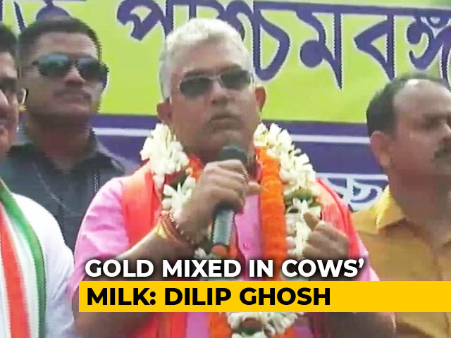 West Bengal's BJP Chief: Cows Produce Gold