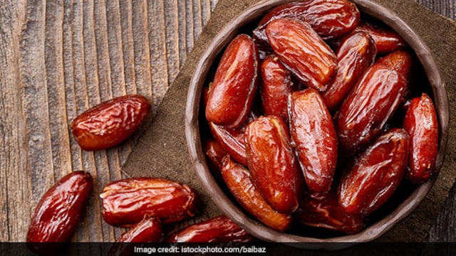 Dates are rich in fibre and can slow down release of sugar in blood stream