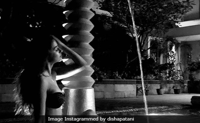 दिशा पटानी ने पूल किनारे बैठ इस अंदाज में खिंचवाई Photo, कृष्णा श्रॉफ ने किया जोरदार कमेंट