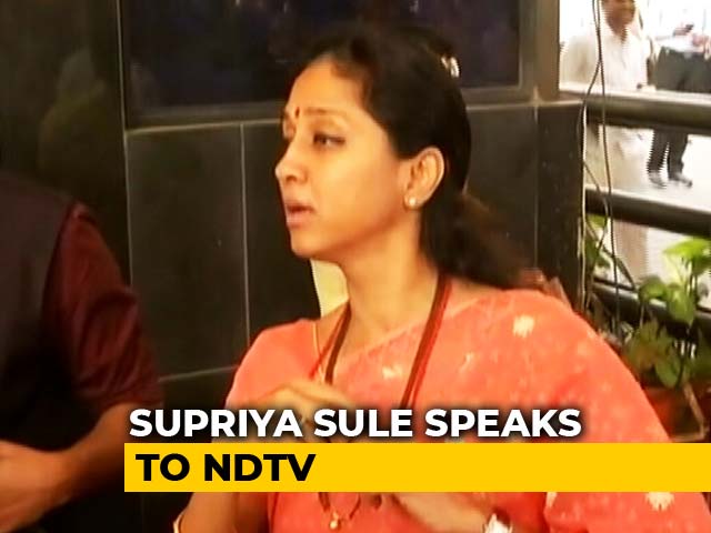 It's A Happy Day: Supriya Sule To NDTV