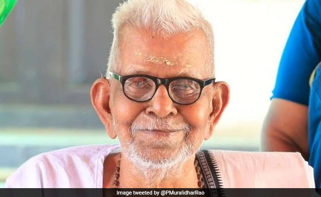 Akkitham Achuthan Namboothiri, 93-Year-Old Poet From Kerala, Wins Jnanpith Award