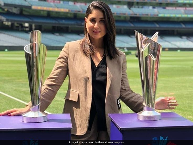 Kareena Kapoor Unveils 2020 ICC T20 World Cup Trophies In Melbourne