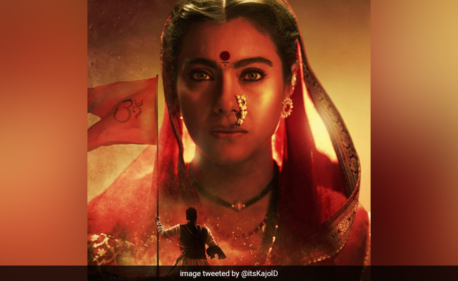 <i>Tanhaji</i> New Poster: Kajol Looks Fearless As Savitribai Malusare