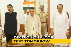 Devendra Fadnavis Takes Over As Chief Minister, Top Court Order Tomorrow Devendra Fadnavis Takes Over As Chief Minister, Top Court Order Tomorrow