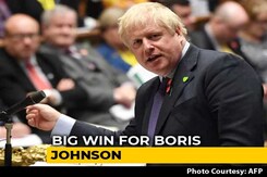 Biggest Parliament Majority For Boris Johnson's Party Since Thatcher Days Biggest Parliament Majority For Boris Johnson's Party Since Thatcher Days