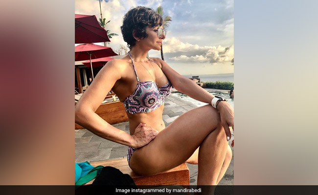 Nothing To See Here, Just A Pic Of Mandira Bedi Chilling In A Bikini