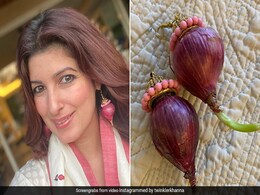 ट्विंकल खन्ना ने पहने प्याज से बने हुए झुमके, Photo शेयर कर कही ये बात... ट्विंकल खन्ना ने पहने प्याज से बने हुए झुमके, Photo शेयर कर कही ये बात...