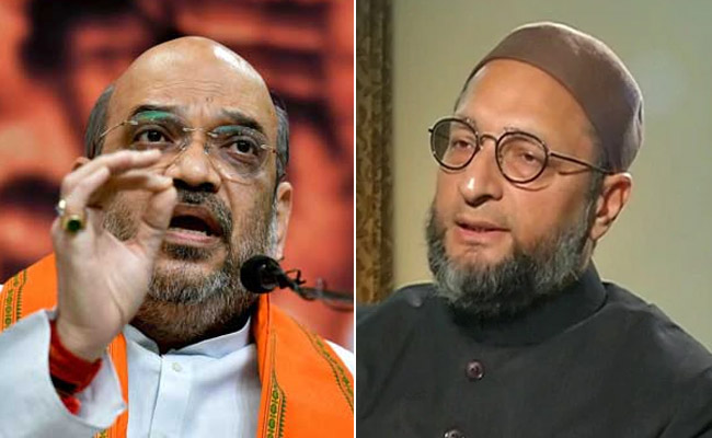 ओवैसी ने NPR को NRC का दूसरा नाम बताया तो अमित शाह बोले- 'हम कहेंगे सूरज पूरब में उगता है तो वह बोलेंगे...'