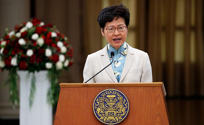 Hong Kong Cabinet Reshuffle Not "Immediate Task", Says Leader Carrie Lam