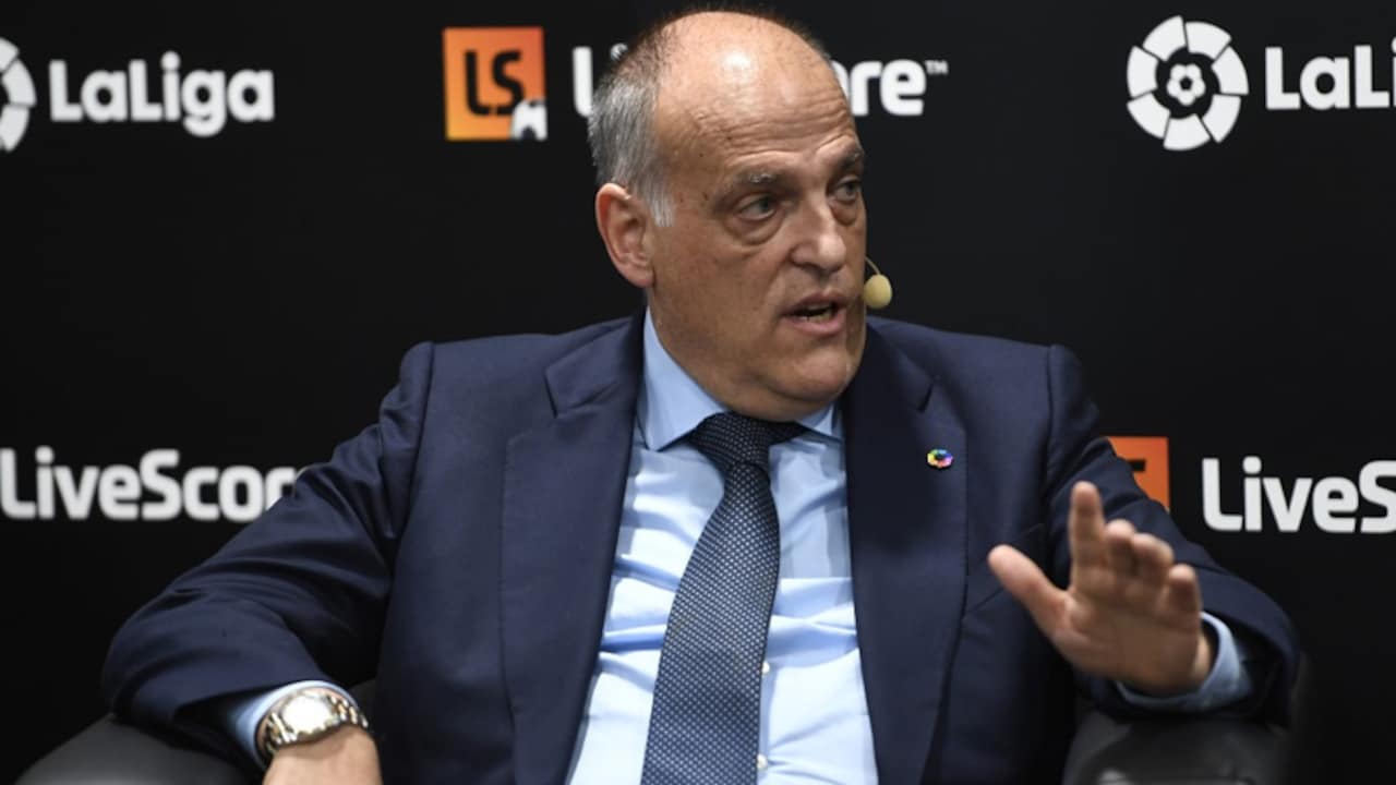 La Liga President Javier Tebas Hits Out At Real Madrid Refereeing Conspiracy Claims
