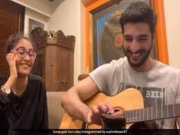 Rohman Shawl Sings <I>Hero</I> For Sushmita Sen With An ROFL Blooper Rohman Shawl Sings <I>Hero</I> For Sushmita Sen With An ROFL Blooper