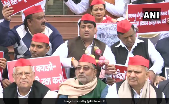 Opposition Protests Over Citizenship Act In Uttar Pradesh Assembly