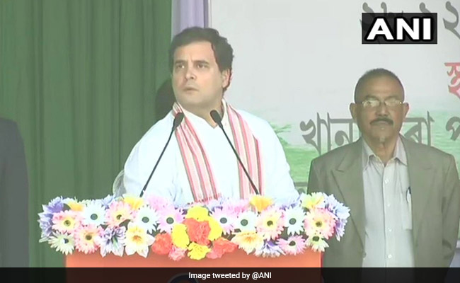 CAA के खिलाफ आयोजित रैली में गरजे राहुल गांधी, कहा- असम को नागपुर नहीं चलाएगा