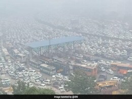 Huge Jam At Delhi-Gurgaon Border, Traffic Curbs Amid Protests Huge Jam At Delhi-Gurgaon Border, Traffic Curbs Amid Protests