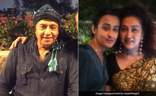 बॉलीवुड विलेन रंजीत ने शेयर की बीवी और बेटी की Photo, बोले- खून पीने वाली जोड़ी...