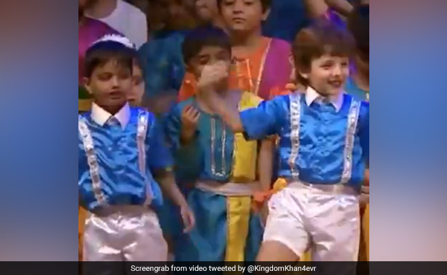 Viral: Shah Rukh Khan's Son AbRam Danced At His School's Annual Day