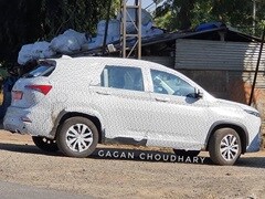 7-Seater MG Hector Cabin Uncovered In New Spy Photos