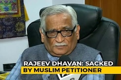 Ayodhya Case Lawyer Rajeev Dhavan Says "Sacked" For "Nonsense" Reason Ayodhya Case Lawyer Rajeev Dhavan Says "Sacked" For "Nonsense" Reason