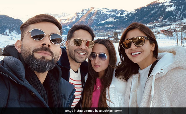अनुष्का शर्मा ने बर्फ के बीच विराट संग पोस्ट की फोटो, भुवन बाम बोले- 'दिल्ली आ जाते, छोले-भटूरे...'