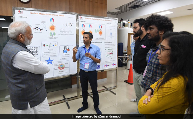 PM Modi Visits Supercomputer Facility In Pune, Meets Scientists