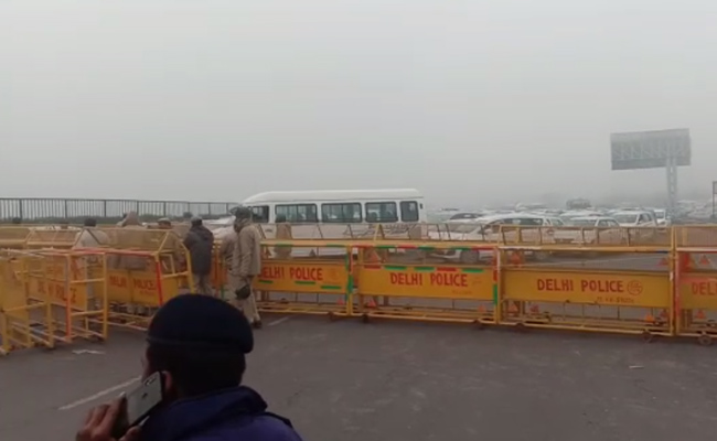Watch: Rush Hour Nightmare As Cops Check Vehicles At Delhi-Gurgaon Border
