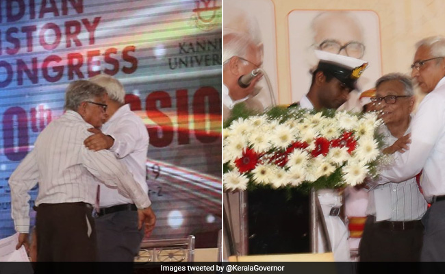 भारतीय इतिहास कांग्रेस के मंच पर राज्यपाल आरिफ मोहम्मद खान से CAA पर भिड़ गए इतिहासकार इरफान हबीब