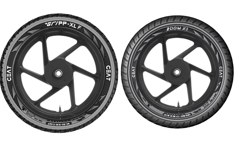 CEAT Launches Gripp XL And Zoom X3 Tubeless Tyres At India Bike Week 2019