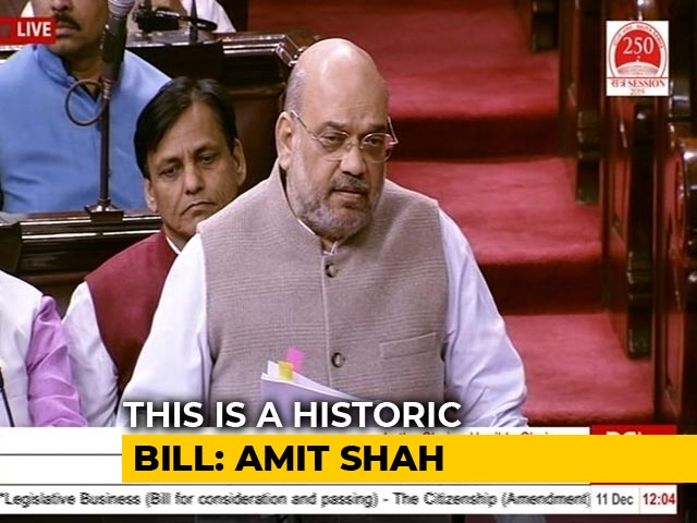 Citizenship Bill Gives New Hope To Persecuted Minorities: Amit Shah