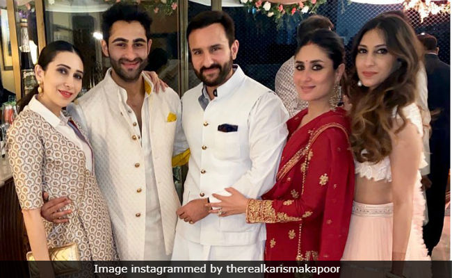 Kareena Kapoor, Saif Ali Khan, Karisma And Other Kapoors At Armaan Jain's <i>Roka</I>. See Pics