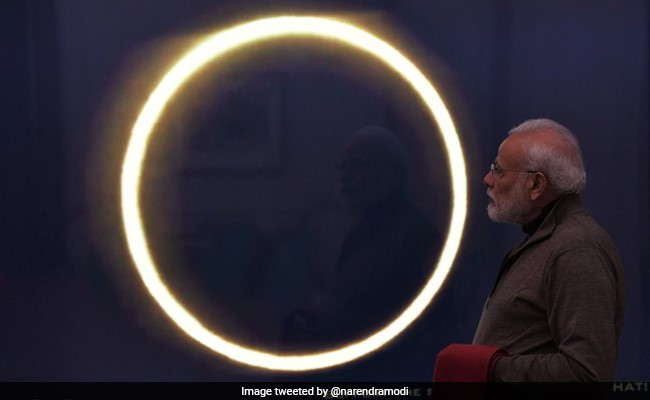 What PM Modi Tweeted When He Could Not View Solar Eclipse In Delhi