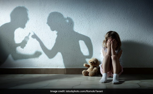 Parents should take less stress in front of kids for their and kids' better health
