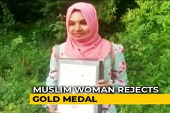 Student Rejects Gold Medal To Protest Against Citizenship Law Student Rejects Gold Medal To Protest Against Citizenship Law