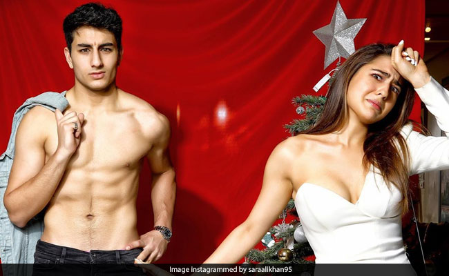 Christmas 2019: How Sara Ali Khan And Brother Ibrahim Got The 'Party Started'