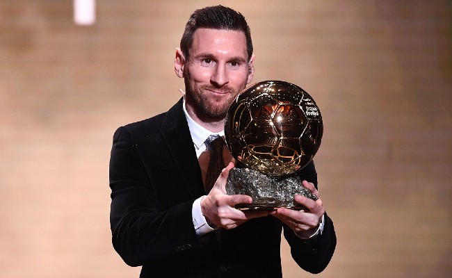Lionel Messi Wins 2019 Ballon d'Or Prize For Record Sixth Time