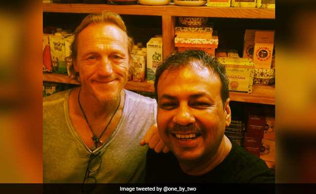 Viral Pic: Actor Jerome Flynn, <I>Game Of Thrones</i>' Ser Bronn, Spotted At Mumbai Cafe