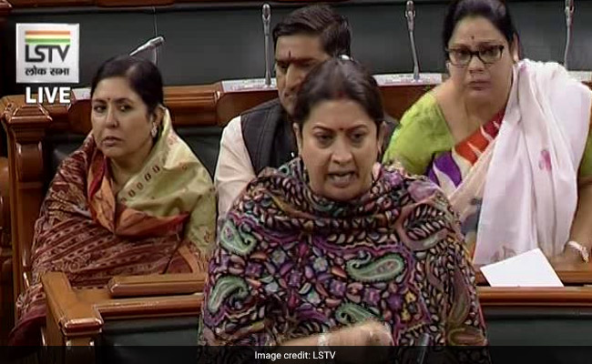 3.18 Lakh Children Missing Since 2014: Smriti Irani